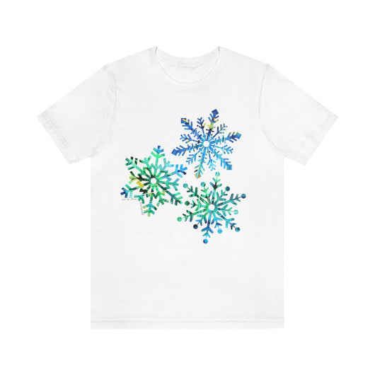 Winter Snowflakes T-Shirt - T-Shirt - JumpingDots