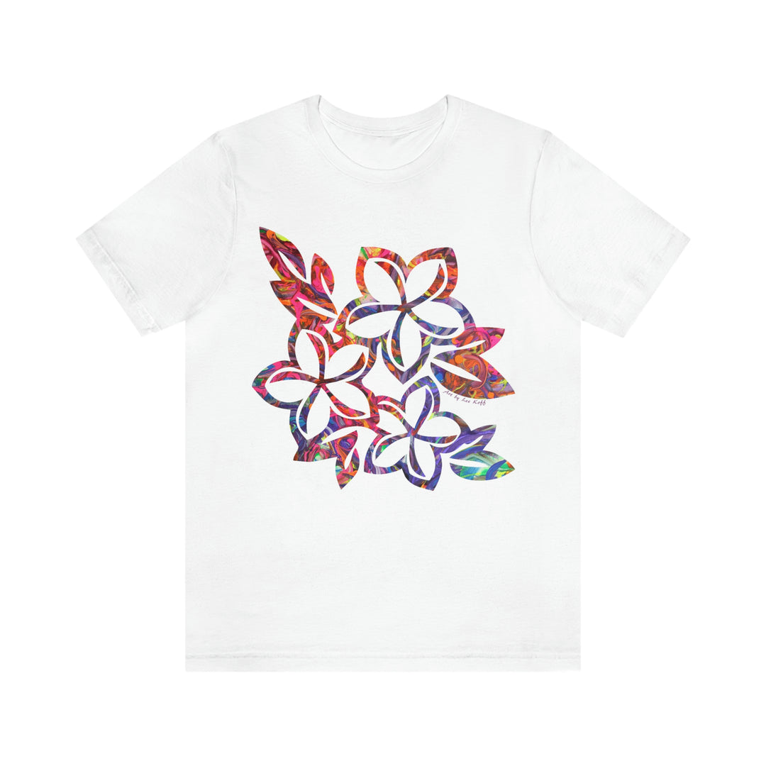 Plumeria Flowers Shirt - T-Shirt - JumpingDots