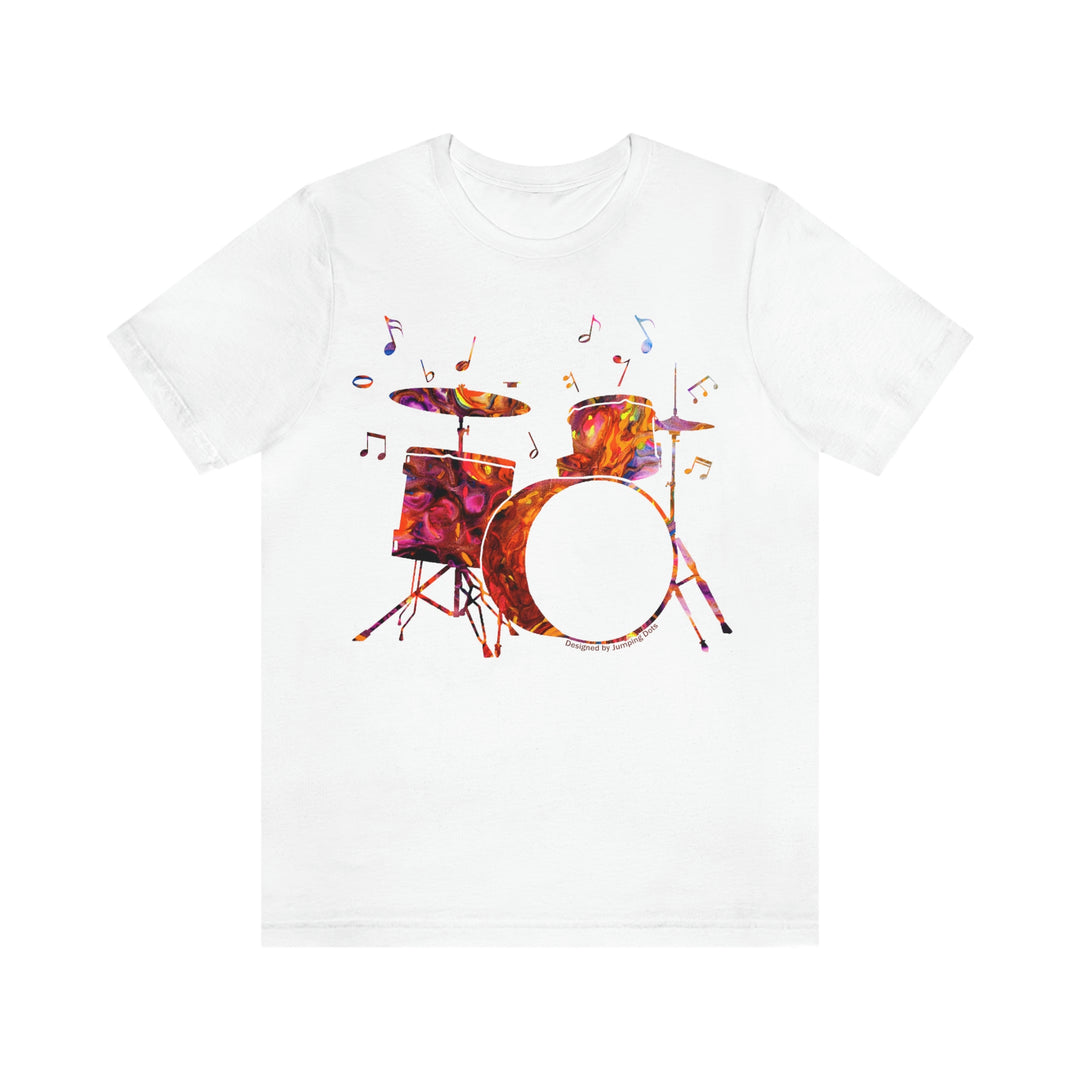Drum Set T-Shirt - T-Shirt - JumpingDots