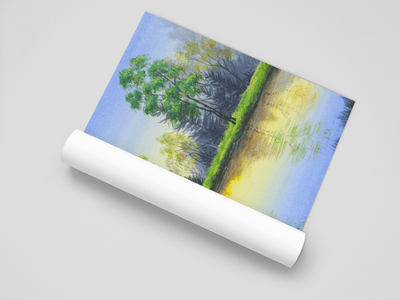 Landscape on the Poster - Poster - JumpingDots