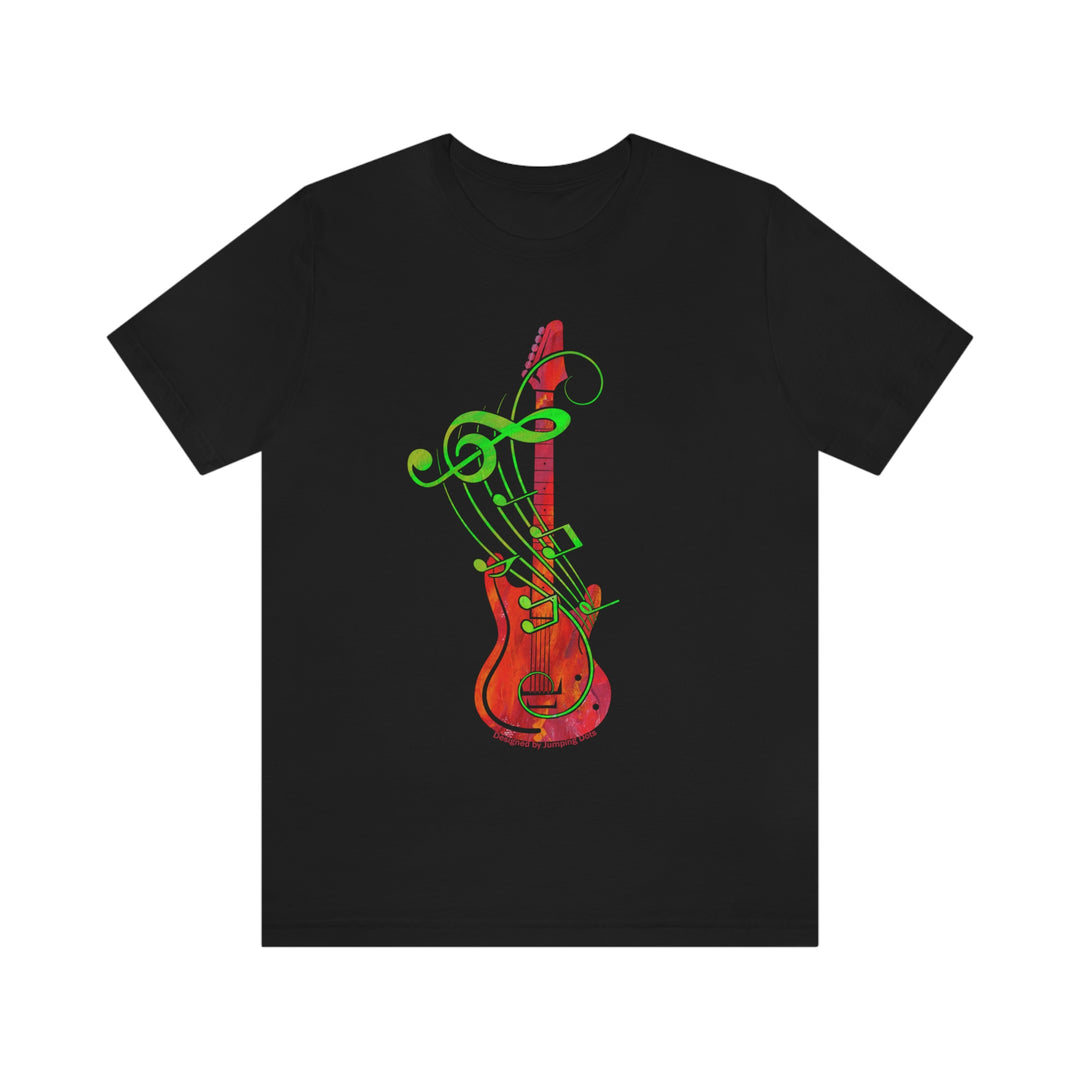 Electric Rock Guitar T-Shirt - T-Shirt - JumpingDots