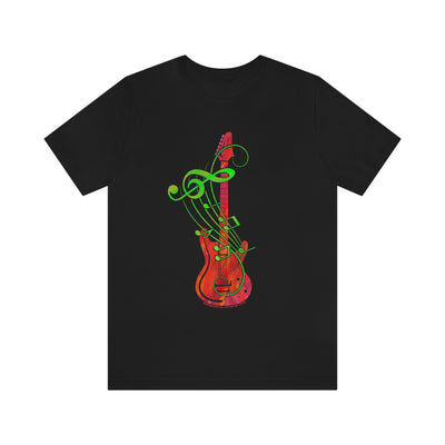 Electric Rock Guitar T-Shirt - T-Shirt - JumpingDots
