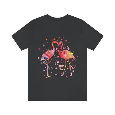 Flamingo Love Shirt - T-Shirt - JumpingDots