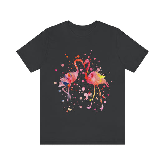 Flamingo Love Shirt - T-Shirt - JumpingDots