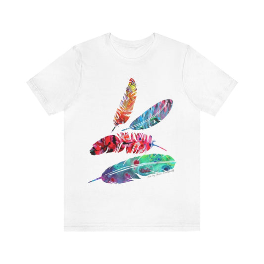 Feathers T-Shirt - T-Shirt - JumpingDots