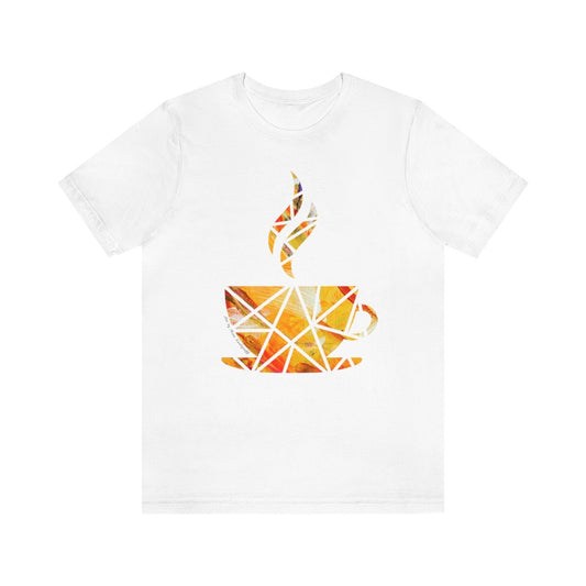 Geometric Cup of Coffee T-Shirt - T-Shirt - JumpingDots