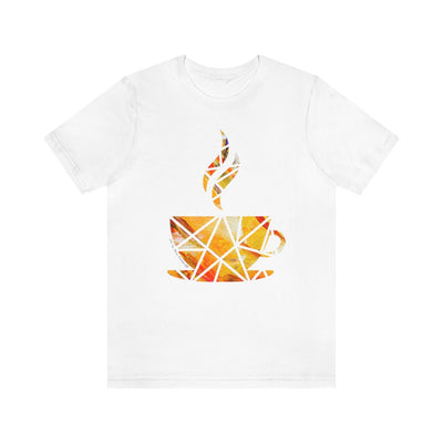 Geometric Cup of Coffee T-Shirt - T-Shirt - JumpingDots