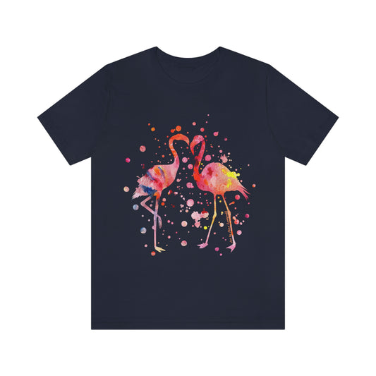 Flamingo Love Shirt - T-Shirt - JumpingDots