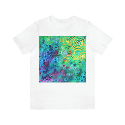 Thought Spirals Art T-Shirt - T-Shirt - JumpingDots