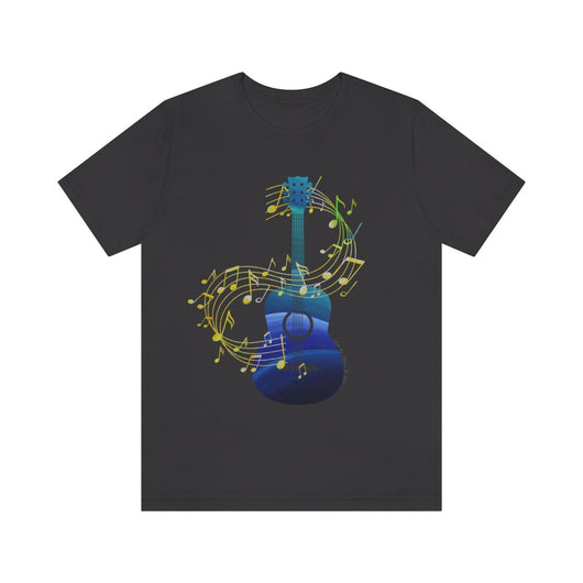 Acoustic Guitar T-Shirt - T-Shirt - JumpingDots
