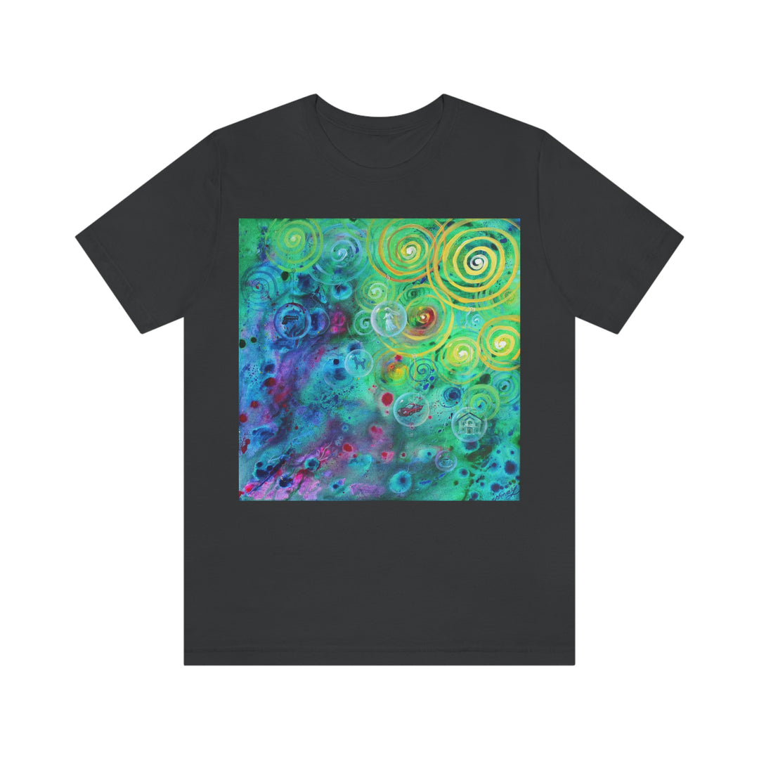 Thought Spirals Art T-Shirt - T-Shirt - JumpingDots