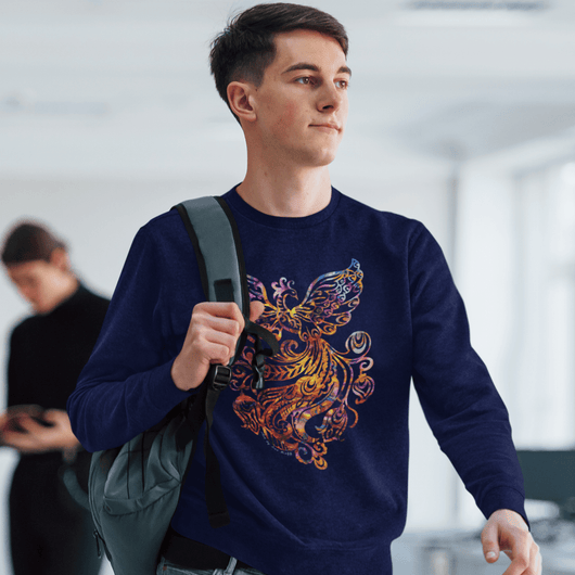 Phoenix Firebird Unisex Sweatshirt - Sweatshirt - JumpingDots