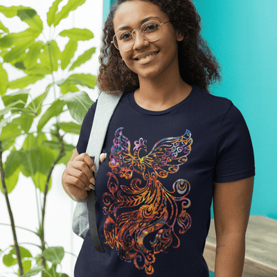 Phoenix Mythology Firebird T-Shirt - T-Shirt - JumpingDots