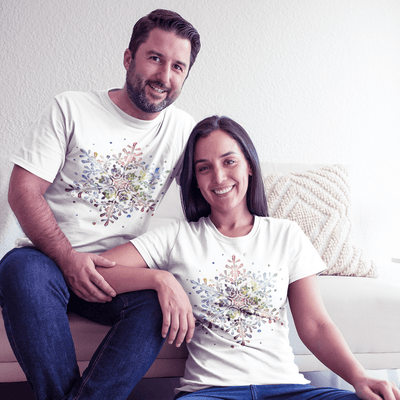 Snowflake T-Shirt - T-Shirt - JumpingDots