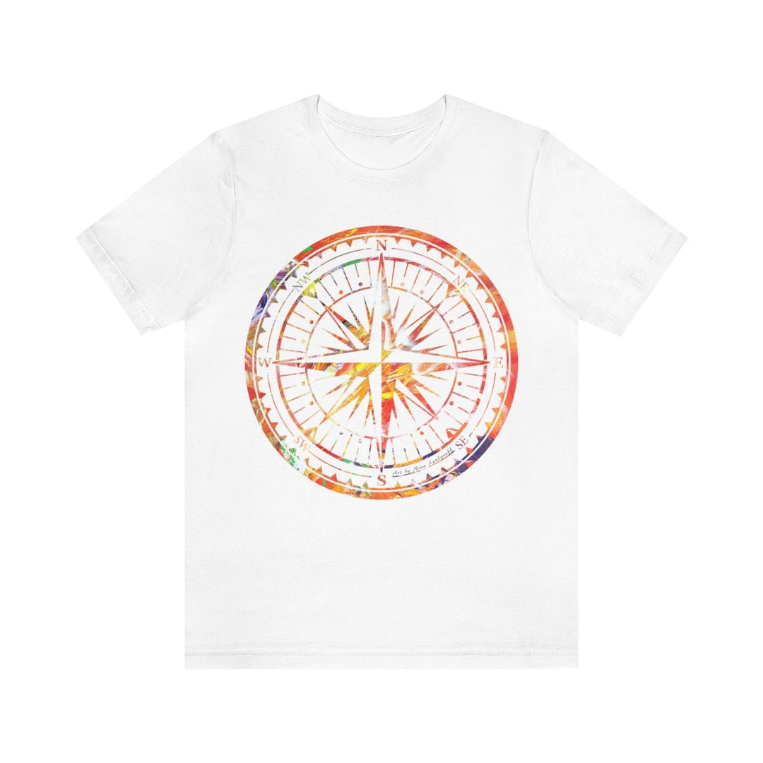 Adventure Compass T-Shirt - T-Shirt - JumpingDots