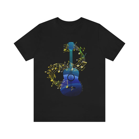 Acoustic Guitar T-Shirt - T-Shirt - JumpingDots