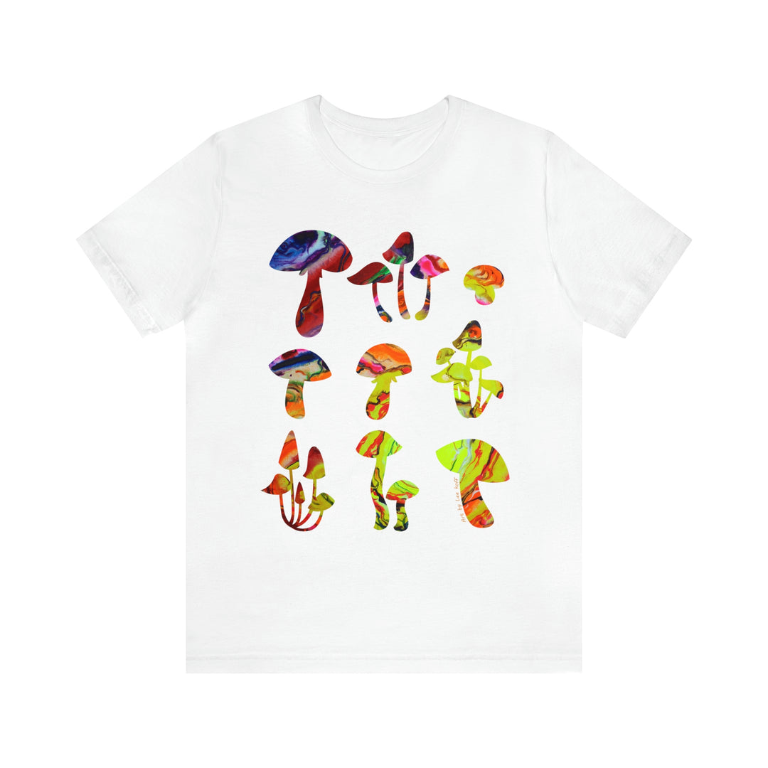 Mega Mushrooms T-Shirt - T-Shirt - JumpingDots