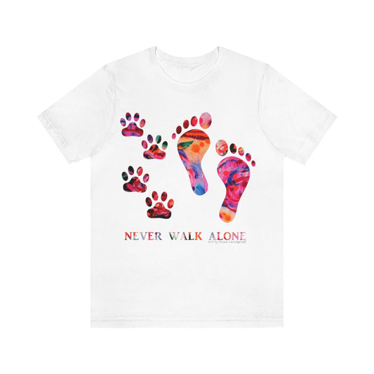 Never Walk Alone T-Shirt - T-Shirt - JumpingDots