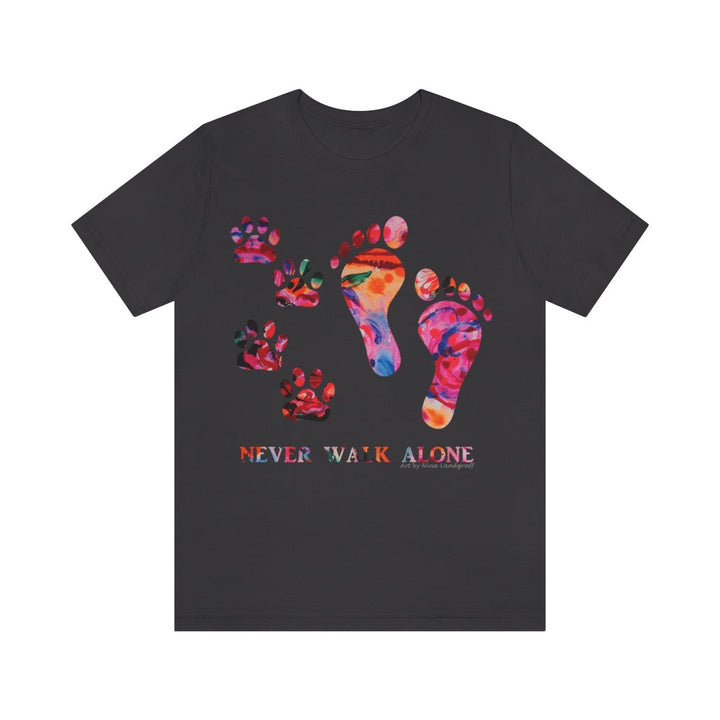 Never Walk Alone T-Shirt - T-Shirt - JumpingDots