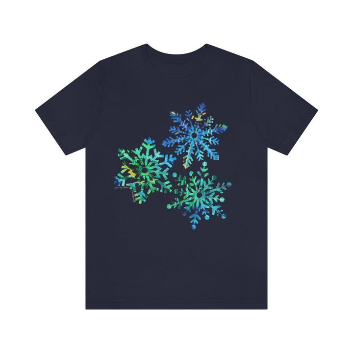 Winter Snowflakes T-Shirt - T-Shirt - JumpingDots