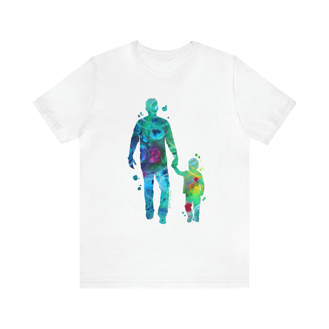 Heartwarming Father and Child T-Shirt - T-Shirt - JumpingDots