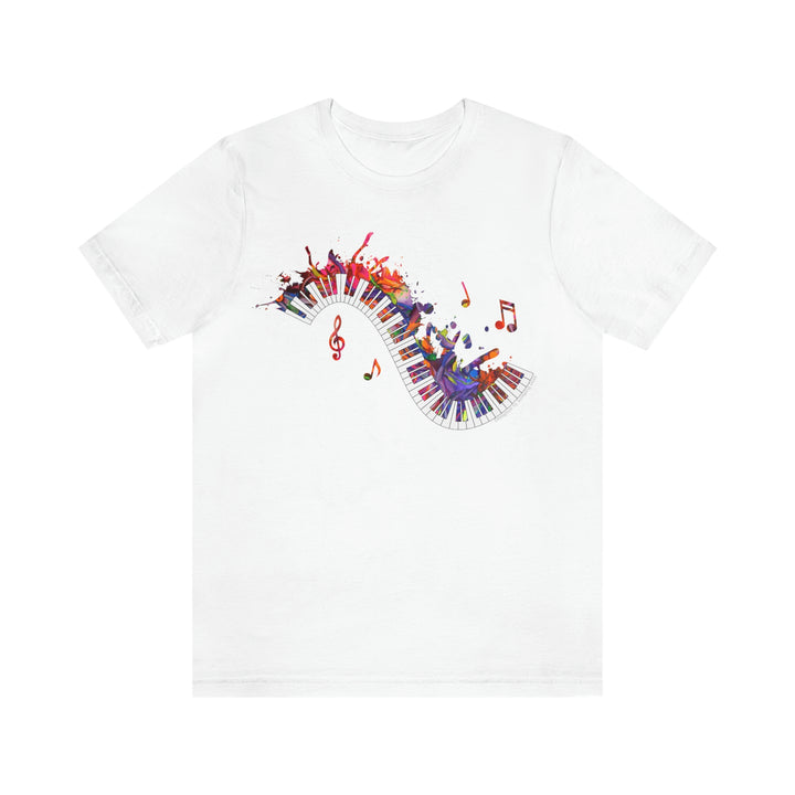 Piano Keys T-Shirt - T-Shirt - JumpingDots
