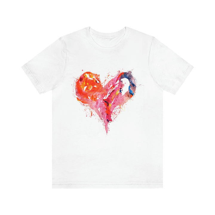 Abstract Heart Art Shirt - T-Shirt - JumpingDots