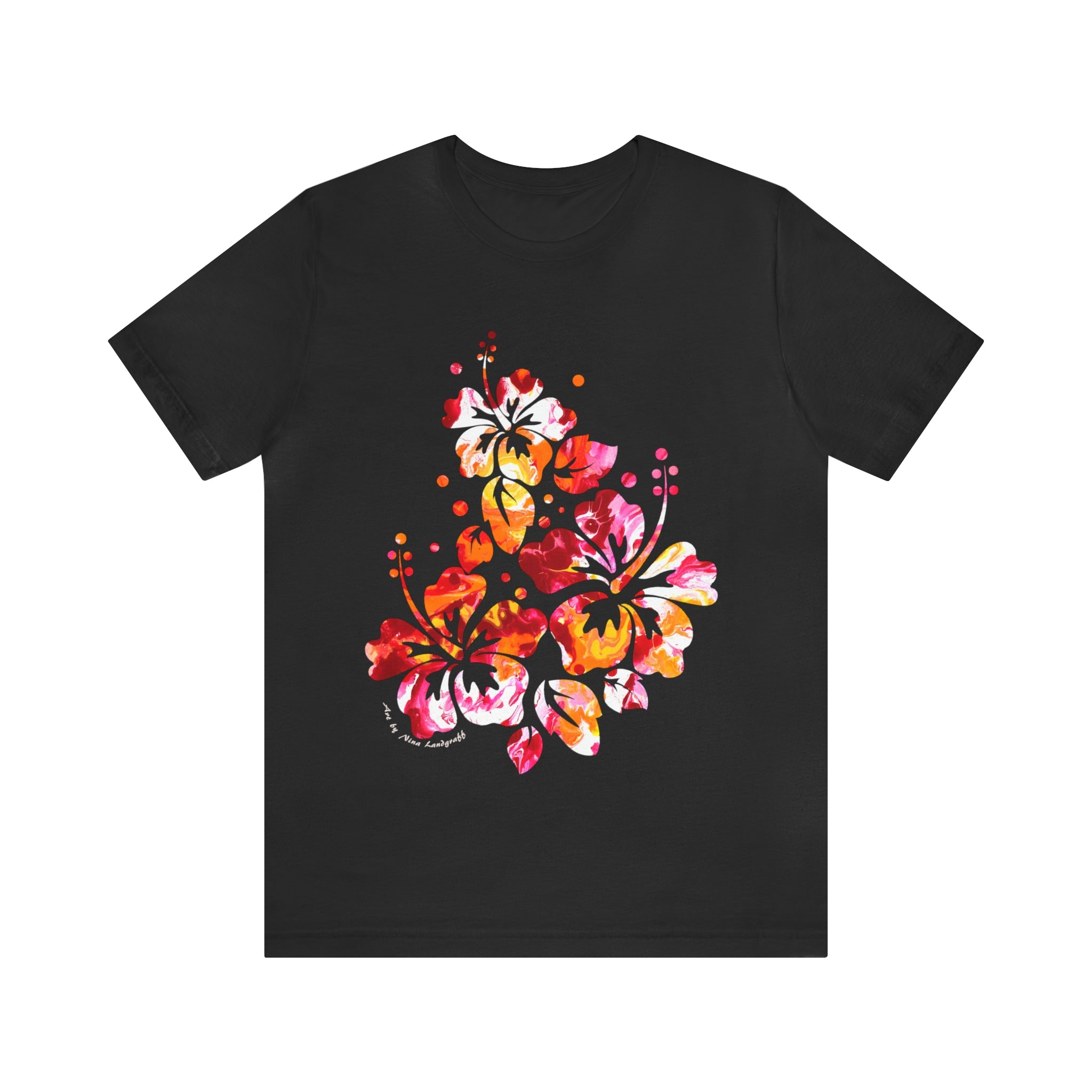 Hibiscus flower clearance shirt