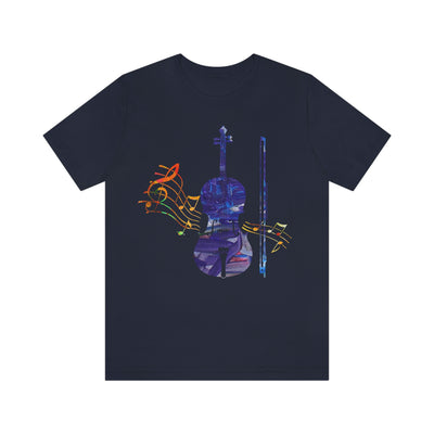 Violin T-Shirt - T-Shirt - JumpingDots