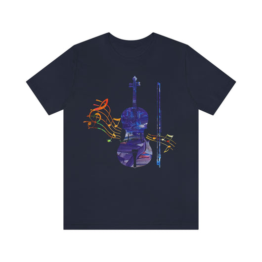 Violin T-Shirt - T-Shirt - JumpingDots