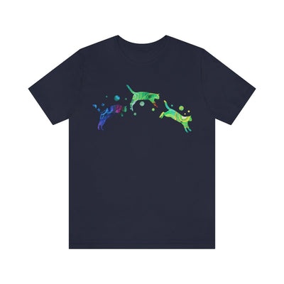 Jumping Cats T-Shirt - T-Shirt - JumpingDots